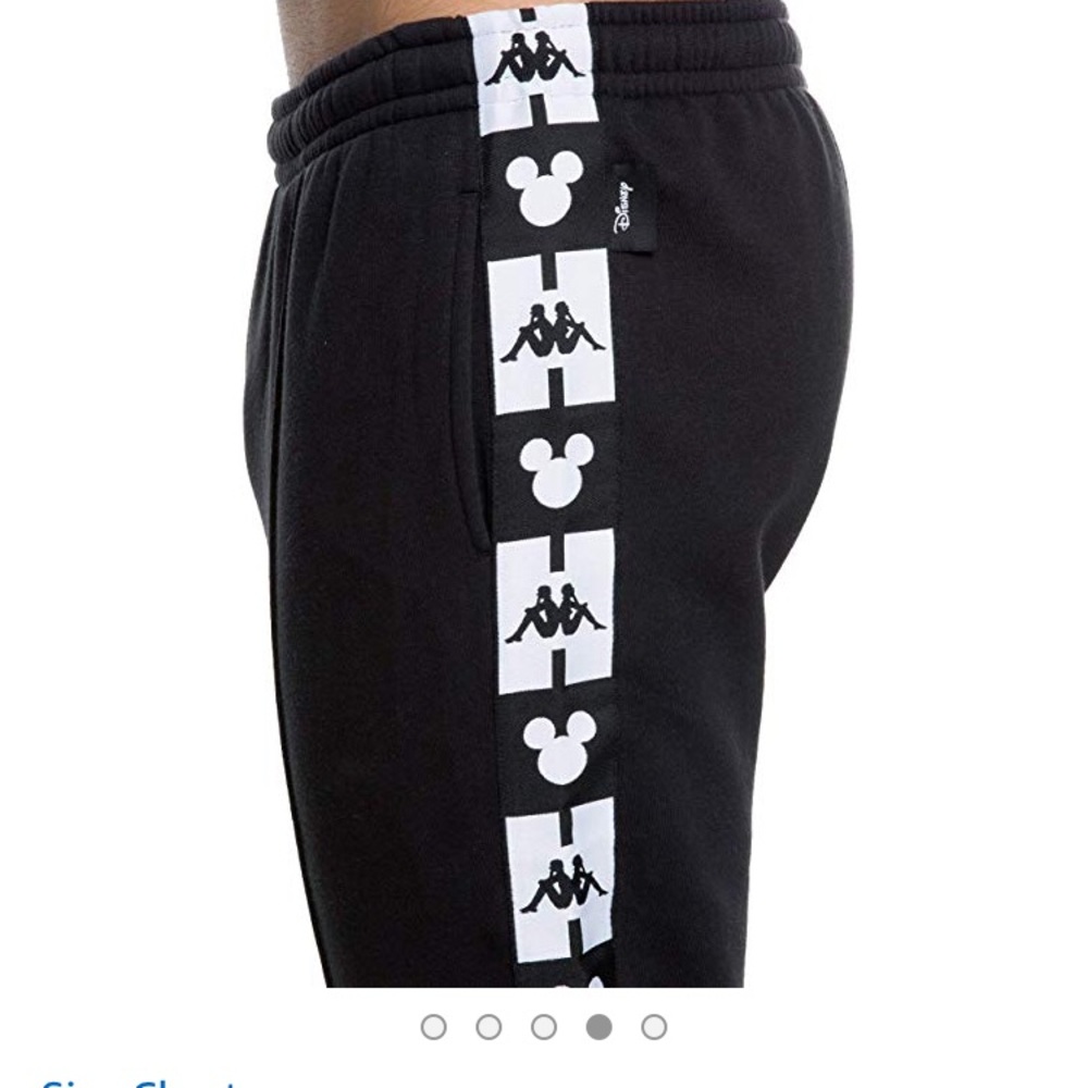 NWT Unisex Kappa X Disney Sweat pants